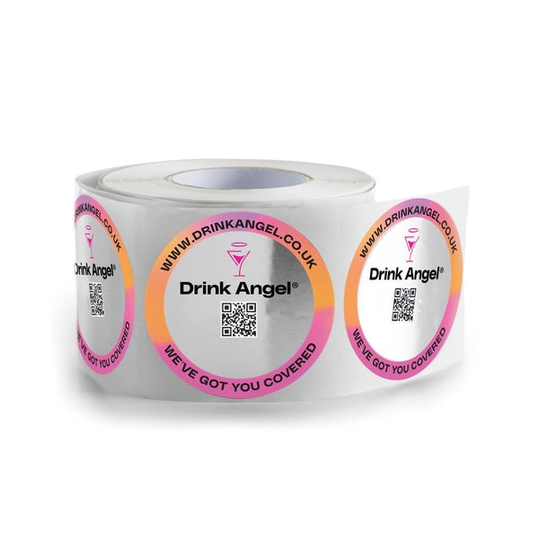 Box of 100 Drink Cover stickers