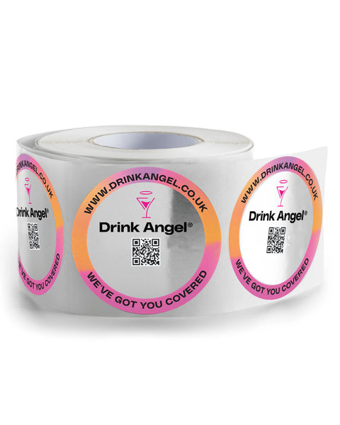 Box of 100 Drink Cover stickers