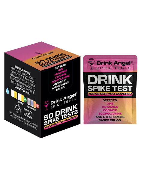 Box of 50 individually packed tests