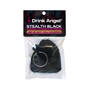 Stealth Black Drink Cover Keyring