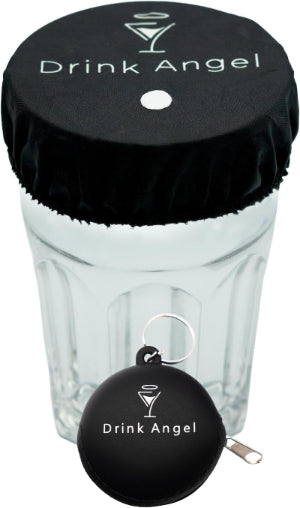 Drink Cover in a Silicone Purse